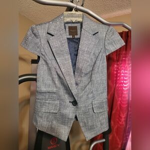 The Limited Denim Blazer